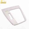 Adecuado para MG ZS panel de cambios anillo brillante ZS acero inoxidable control central engranaje portavasos parche decorativo accesorios