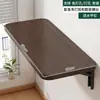Estante de pared de cocina de madera maciza, mesa apilable, tablero de madera, montado en la pared, no requiere taladro, para sala de estar, estante divisor
