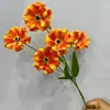 Flores Artificiais Begônia Pequenas Flores Celebração de Casamento Decoração Suave de Casamento Arranjo de Flores Decoração Paisagismo Flores Artificiais Enfeites para Sala de Estar Multicor Opcional