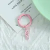 Chaveiro de combinação de fivela de mola de corrente de quatro seções estilo Ins, acessórios de joias DIY, anel aberto de conexão, materiais para enfeites pendurados, atacado