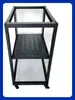 Gabinete de Equipo Resistente para Servidor de Red con Cableado Abierto, Rack de Batería de Respaldo de Energía para Centro de Datos de 19 pulgadas