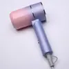 Secador de Pelo Doméstico de Alta Potencia con Luz Azul, Operación Silenciosa, Aire Caliente y Frío, Adecuado para Salones de Belleza, Dormitorios de Estudiantes, Baja Potencia, Secador de Pelo Transfronterizo