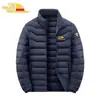 Comercio Exterior Transfronterizo se Especializa en Abrigos Ligeros de Algodón Talla Europea para Hombre en Invierno, con Forro de Felpa para Jóvenes, Engrosados y Cálidos, Chaquetas de Estilo Coreano Modernas