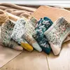 Calcetines Cortos para Mujer Modernos Anti-Olor Bajos Estilo Retro de Tenis
