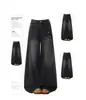 Jeans Negros Bordados de Pierna Ancha para Mujer, Nuevo Estilo de Verano, Tallas Grandes, Corte Holgado, Adelgazante, Tipo de Cuerpo Pera, Pantalones Rectos