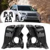 Adequado para Toyota Highlander 18-19 moldura da lanterna de neblina do para-choque dianteiro suporte fixo da lanterna de neblina base da moldura da lanterna de neblina