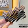 Celebridad de Internet 2023 Nuevo Artefacto para Cabello Roto en la Parte Posterior de la Cabeza Estilo Coreano Verano Peine para el Cabello Flequillo Acabado Tarjeta para el Cabello Tocado Mujeres