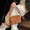 Bolsos Transfronterizos para Mujer 2025 Nuevos Populares Versátiles Bolsos Cuadrados Pequeños para Mujer Diseño Nicho Bolsos de Hombro de Alta Gama Bolsos Cruzados