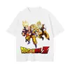 Camiseta para Hombre Hip Hop Streetwear Anime Japonés Dragon Ball Fas