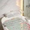 Prateleira de Armazenamento para Banheira Retrátil Personalizável Yao Bandeja para Toalha Suporte para Banheira Prateleira de Banheiro Leve de Luxo