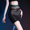 Falda de cadera brillante transparente de aceite Sexy Tentación Pasión Perspectiva Lencería sedosa reflectante tipo espejo para mujer