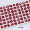 Rinestones Octagonales Corte Rosa para Uñas Dongzhou de 8 mm, Cristal Brillante Diamante de Imitación al por Mayor Accesorios para Aretes DIY