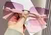 Gafas de Sol Ojo de Gato Y2K Transfronterizas del Mismo Estilo para Mujer, Gafas de Sol Gm de Gama Alta, Montura de Gafas Anti-UV Nueva