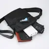Bolso Cruzado de Hombro para Hombre de Verano Impermeable Tela Oxford con Múltiples Compartimentos Bolso Universal para Cinturón de Teléfono Móvil Mochila Pequeña Casual