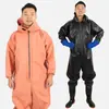 Traje de pesca completo, Engrosado y resistente al desgaste, para Pesca, Antideslizante, Impermeable, Venta Directa de Fábrica, de una sola pieza