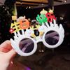 Gafas de sol de moda para niñas, divertidas y bonitas de dibujos animados para cumpleaños, populares en internet de Corea del Sur, accesorios de fotos para niñas.