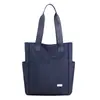 Nova bolsa de documentos de grande capacidade, bolsa para aulas particulares, bolsa de ombro tote feminina, bolsa de mão retrô casual da moda para o dia a dia
