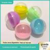 Estoque Disponível de Cápsulas Gashapon de 55mm, Itens de Presente para Máquinas Gashapon, Máquinas de Bonecas e Máquinas de Ovos, Formato Esférico e Oval