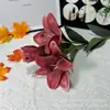 Impressão 3D perfume flor de lírio flor de seda flor artificial decoração de casa decoração de casamento fotografia de flores atacado comércio exterior