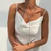 Moda Transfronteriza Europea y Americana Estilo Ins Figura Metálica Collar Largo para Mujer Cadena Cruzada Simple Collar para Clavícula