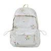 Mochila Escolar Feminina Leve Casual Pequena para Ensino Fundamental, Faculdade, Alunos do Ensino Fundamental Mochila de Alta Aparência Grande Capacidade