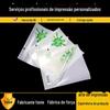 Adesivo autoadesivo água desinfetante álcool etiqueta de cobre bronzeada UV papel para etiquetas PVC etiqueta adesiva colorida