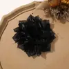Temperamento coreano alta qualidade brilho seda cristal malha gardênia diy grampo de cabelo feito à mão acessórios de cabelo acessórios de vestuário atacado