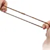 Marrom Leite Corda de Cabelo Torcida Trança Rabo de Cavalo Faixa de Cabelo Elástico de Cabelo Alta Elasticidade Cobertura de Couro Corda de Cabelo Básica Acessórios de Cabelo