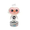 Escultura de Mascote Personalizada em Fibra de Vidro, Personagem de Propriedade Intelectual de Desenho Animado, Decoração de Figura de Boas-Vindas de Chão para Loja Externa