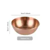 Acero Inoxidable Redondo Dorado Tazón para Salsa Cuchara Juego de 16 Piezas Plato para Condimentos Tazón para Salsa con Juego de Cucharas Pequeñas Tazón para Mascarilla Facial