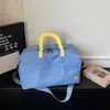 Bolsa de viagem de grande capacidade para curta distância, bolsa de ginástica com separação seco/molhado, bolsa para treinamento esportivo, bolsa transversal, mala leve para viagem de negócios