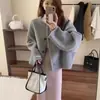 Abrigo Corto de Lana Doble Cara, Nuevo Otoño/Invierno 2025 Estilo Coreano, Suave y de Alta Gama, Elegante Chaqueta de Cachemira Oversize Cuello Redondo para Tallas Pequeñas