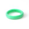 Banda de goma negra de 4 cm, anillo para el pelo de alta elasticidad sin costuras, anillo de toalla de nailon, accesorios para la cabeza DIY, regalo pequeño, cuerda para el pelo