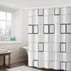 Cortina de Ducha Impermeable Antimoho Engrosada Juego de Cortinas de Baño Cortina de Partición sin Perforaciones para Baño Cortina de Puerta Cortina de Ventana Transfronteriza