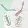 Peine Plegable Portátil de Doble Uso Peine de Maquillaje Peine de Viaje Peine de Paja Peine para Cabello Lacio de Mujer Hotel Peine de Hotel Venta al por Mayor