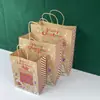 Sacolas de Papel de Natal, Sacolas Tote, Sacolas de Presente, Sacolas de Presente de Aniversário, Caixas de Presente para Embalagem de Frutas de Natal, Sacolas de Papel Kraft, Mais Vendidos