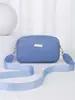 Tendência transfronteiriça 2024 nova moda cor sólida lantejoulas em relevo bolsa de ombro transversal comércio exterior atacado bolsa feminina