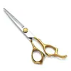 Set de Tijeras de Peluquería 6 pulgadas Acero Inoxidable Tijeras Planas Tijeras Adelgazadoras Tijeras para Flequillo Tijeras Profesionales de Salón Tijeras de Peluquería