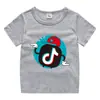 2026 Nova Roupa Infantil Verão Camiseta de Manga Curta para Meninos e Meninas Camiseta Base de Algodão Camiseta de Meia Manga para Bebê Top Infantil