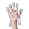 Guantes Desechables Engrosados para Catering y Manipulación de Alimentos, Guantes de Plástico Pe Transparente Engrosado para Comer Langosta, Fabricante
