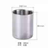 Taza de agua de acero inoxidable 304, taza de café con aislamiento de doble capa, taza para la boca para estudiantes y niños, taza aislante para beber en el hogar