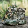 Botas de entrenamiento exterior de gran tamaño transfronterizas para ejercicios de campo, senderismo, disponibles en colores verde militar, negro y arena, con resistencia al impacto, y otros estilos para personas mayores y botas de altura media