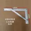 Suporte triangular de fixação para duto de ar Tipo LT Suporte de tubo galvanizado a quente pintado em spray Suporte para aquecimento de água