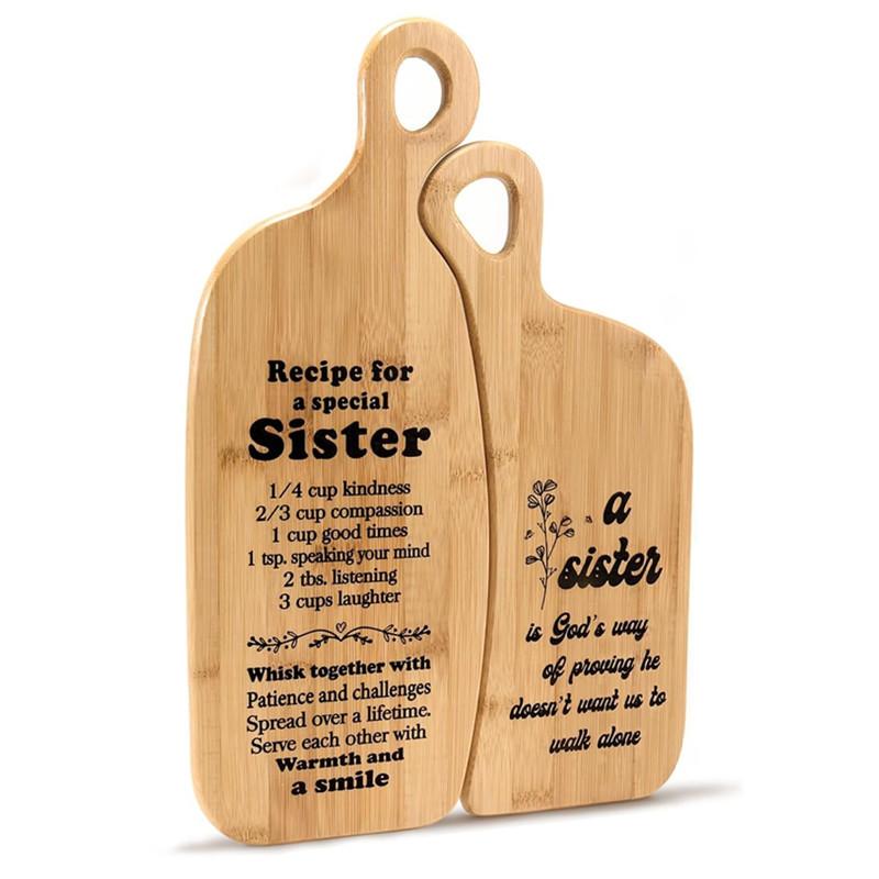 跨境竹制情侣砧板实木烘焙面包辅食板家用木质案板切菜板BSCI