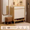 Nuevo Modelo Popular 2024 Zapatero de Gama Alta para Entrada del Hogar, Gabinete de Almacenamiento para Pasillo y Vestíbulo Interior, Zapatero Integrado