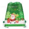 Wf006 Serie Árbol de Navidad de Venta Caliente Fiesta Bolsa de Regalo de Tela No Tejida Bolsa de Regalo Promocional Bolsillo con Solapa con Cordón Pantalones