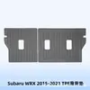 Adecuado para Subaru Wrx 2015-2021 Tapetes de Piso de TPE Material 3D para Todo Clima Tapete de Cajuela Tapete de Piso