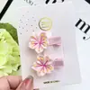 Gaopin Pin para el Cabello de Flor de Cerezo Dulce Japonés y Coreano Pin Popular de Internet Lindo Pin para el Cabello de Dopamina Accesorios de Principios de Primavera Pin para el Flequillo para Mujeres