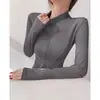 Conjunto de Ropa Deportiva para Fitness Chaqueta con Cuello Alto Sujetador Deportivo Pantalones de Cintura Alta Elásticos Ajustados al Cuerpo Ropa de Yoga para Mujer Conjunto de Tres Piezas