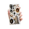 Funda Transparente Popular Fantasma para Teléfono Móvil en Estación Independiente A55 Creativa TPU Cáscara Suave S22Plus Agujero Fino Refrigeración Cubierta Protectora